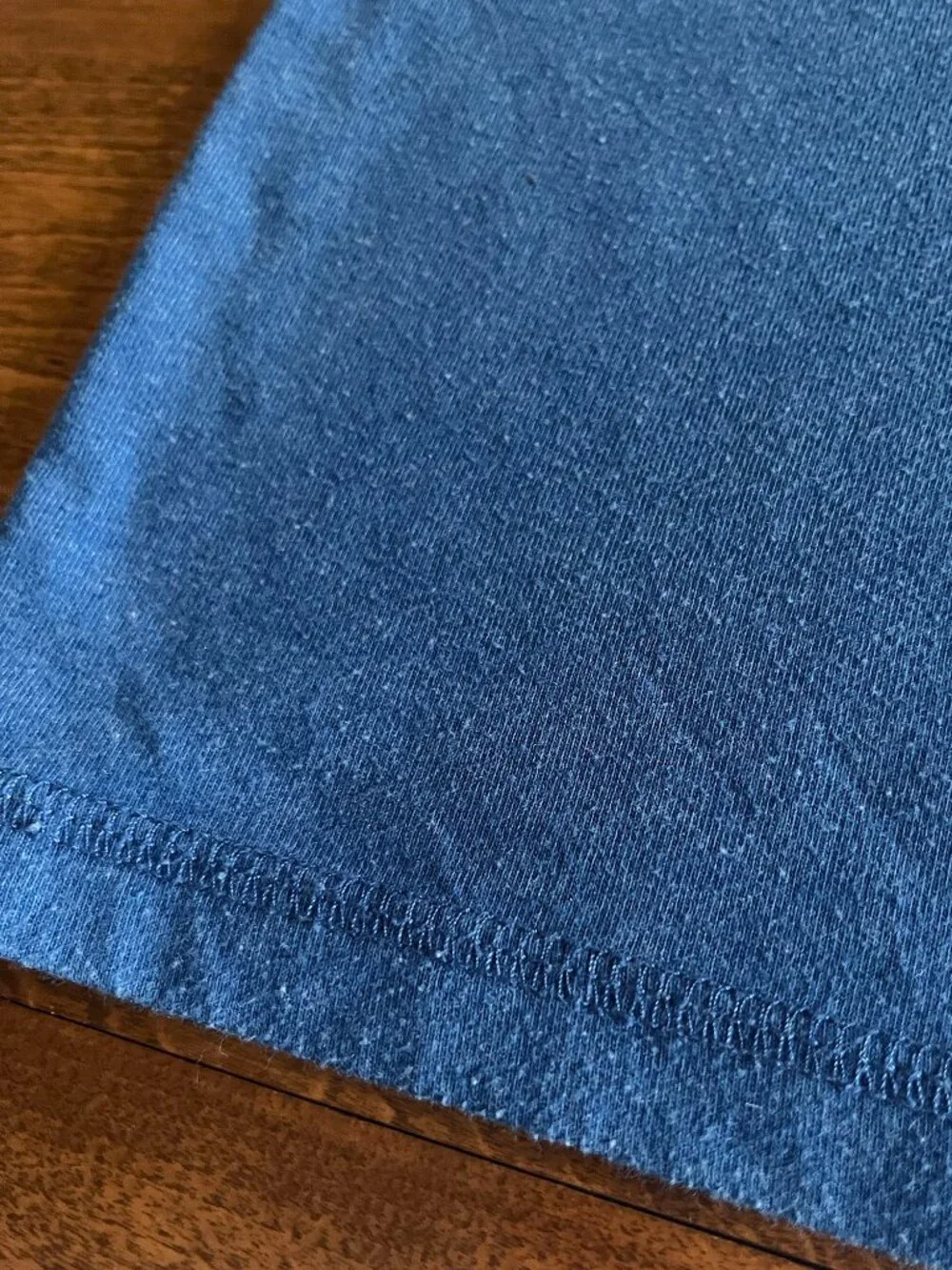 Eddie Bauer blue stripe T-shirt S 7/8